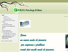 Tablet Screenshot of apbpspsicologidibase.it